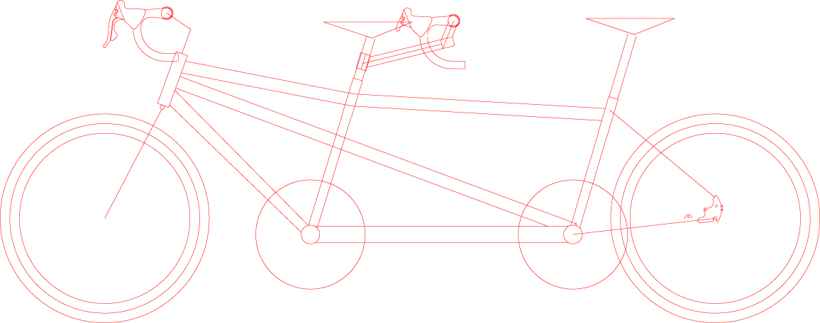 Custom Tandem Drawing